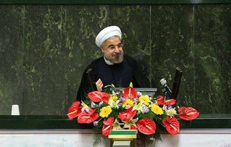 روحاني: اي انتهاك من قبل الاطراف الاخرى سيواجه رد الشعب والحكومة في ايران