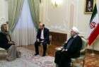 Iran : rencontre entre Rohani et Mogherini