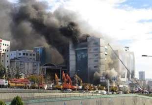 آتش‎سوزی هتل حجاج در مکه مکرمه