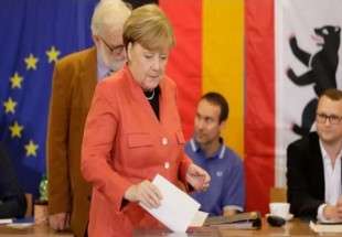 فوز حزب ميركل بالانتخابات التشريعية الألمانية بحسب النتائج الأولية