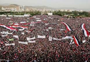 تظاهرات در «صعده» یمن/ ظلم یزیدِ زمان در ائتلاف عربستان و آمریکا متبلور شده است