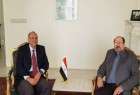 دیدار نماینده حماس با رئیس دفتر حافظ منافع مصر در تهران