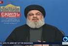 Nasrallah slams US aiding Daesh, preventing defeat of terrorists