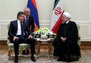 ایران مصممة علی تنمیة الشراکة و العلاقات الودیة مع دول الجیران بما فیها أرمینیا