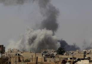 تداوم تجاوز نظامی ائتلاف آمریکایی به سوریه با کشته شدن 100 غیرنظامی