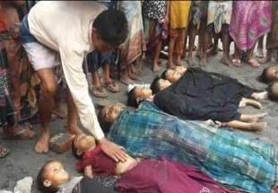 ​هشدار یونیسف به خطر مرگ 320 هزار کودک میانماری در بنگلاش