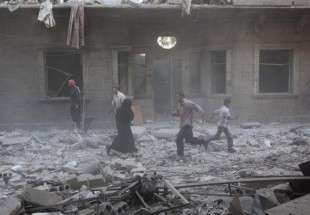 حمله خمپاره‌ای دو گروه تروریستی به مناطق مسکونی دمشق