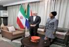 وزير الخارجية الايراني يجري محادثات مع نظيرته الجنوب افريقية