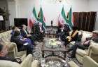 Zarif meets with South African President