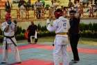 Karatekas of 6 nations competing in Sanandaj