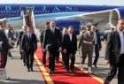 رئيس جمهورية اذربيجان يصل طهران للمشاركة في القمة الثلاثية