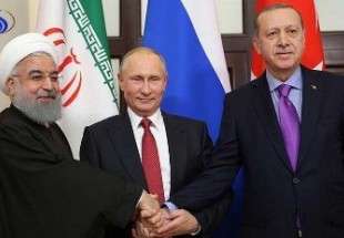 الرؤساء , اردوغان , بوتين , روحاني