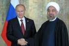 الرئيس روحاني يهنئ بوتين بفوزه الساحق في الانتخابات الرئاسية