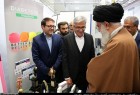 الامام الخامنئی يشيد بجودة المنتجات الايرانية في معرض للسلع الإيرانية
