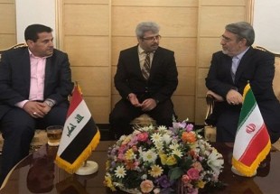 وزير الداخلية العراقي يستقبل نظيره الايراني في مطار بغداد الدولي