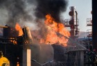 مصرع وإصابة 12 شخصاً في حريق مصنع للبتروكيماويات بمدينة "ينبع" السعودية