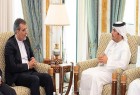 ​"جابری انصاری" با وزیر خارجه قطر دیدار کرد
