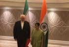​وزیر امور خارجه با همتای هندی خود دیدار کرد