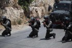 درگیری بین فلسطینی ها و ارتش اسرائیل در رام الله