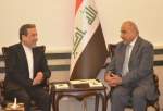 عراقجي ورئیس وزراء العراق يبحثان العلاقات الثنائیة وسبل ترسیخها