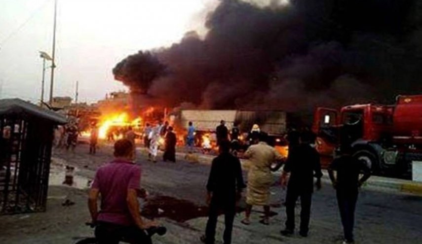 40شهيدا وجريحا بانفجار استهدف حسينية شرقي بغداد