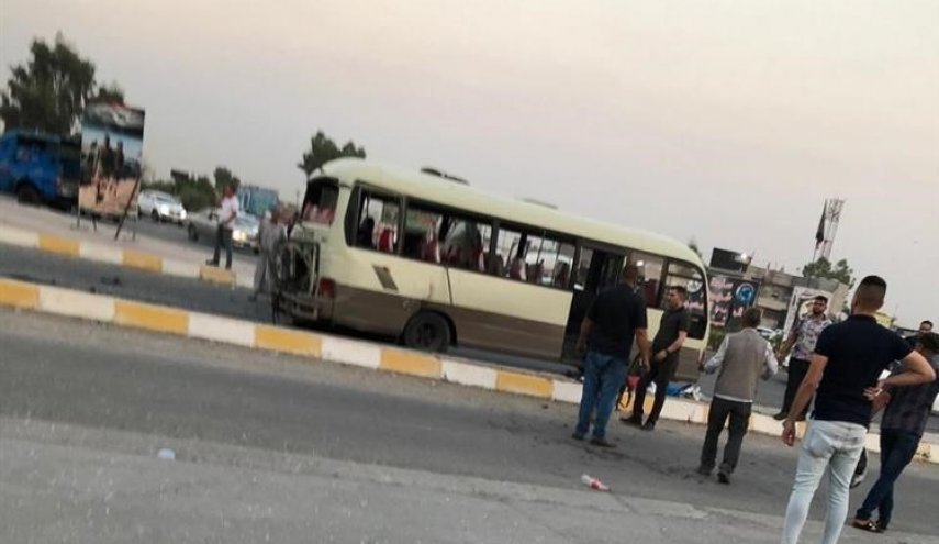 انفجار حافلة ركاب في كركوك بالعراق