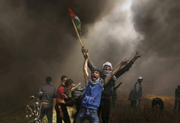 Les Palestiniens organisent la 67e Marche du grand retour
