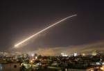 پدافند هوایی سوریه یک پهپاد متجاوز را هدف قرار داد