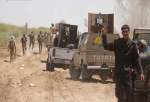 در هم کوبیدن مواضع  داعش در غرب کرکوک توسط حشد الشعبی