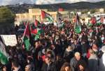 تظاهرات گسترده فلسطینی ها علیه تداوم اشغالگری رژیم صهیونیستی
