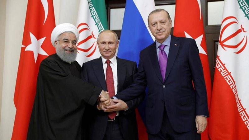 سيعقدون رؤساء ايران وتركيا وروسيا  اجتماعا عبر الفيديو كنفرانس موضحاً أن التاريخ لم يحدد بعد