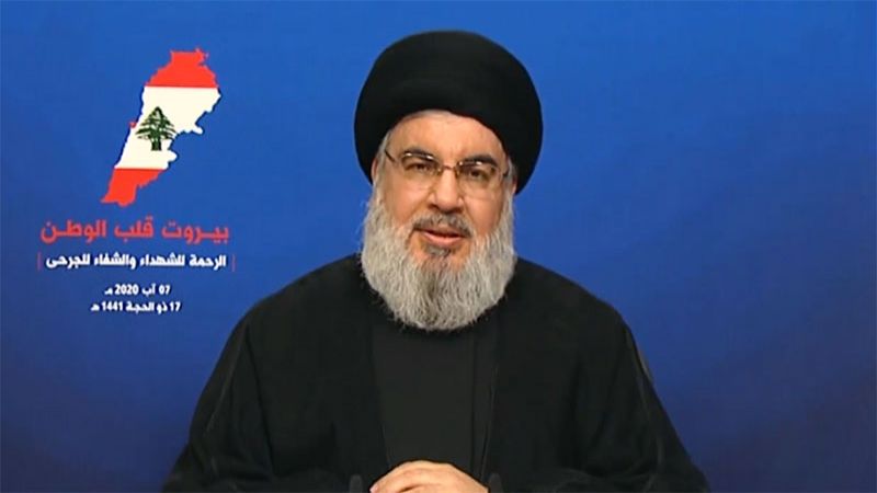 السيد نصر الله: حزب الله من اللحظة الاولى كان حضور مؤسساته وافراده والبلديات التي نتمثل فيها ولم نقصر  