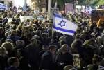 تظاهرات صهیونیست ها علیه نتانیاهو در قدس اشغالی