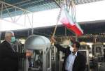 پرچم مزار شهدا در بهشت زهرای تهران تعویض شد