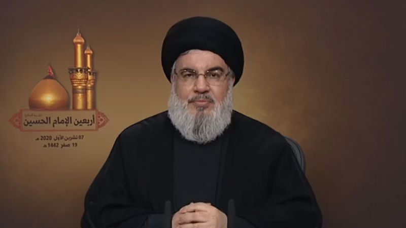 السيد نصر الله : الوعي وانتصار الثورة الإسلامية فتحت الأبواب لزيارة الإمام الحسين (ع)