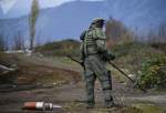 إزالة الألغام في كاراباخ من قبل خبراء مكافحة الألغام في وزارة الدفاع الروسية  