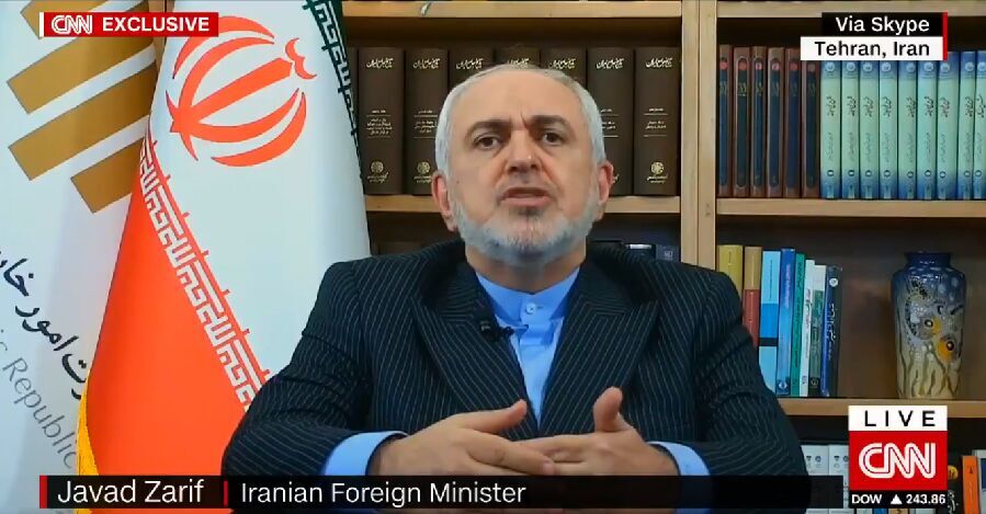 ظريف: شرط ايران هو عودة امريكا للاتفاق النووي