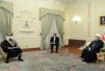 روحاني يستقبل وزير خارجية قطر