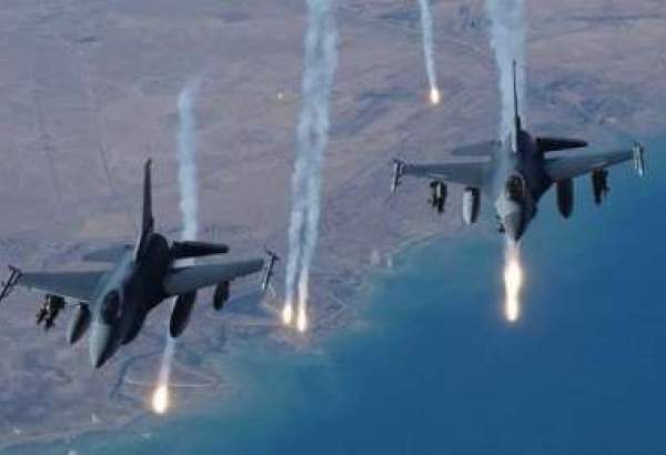 سعودی جنگی طیاروں کی یمن پر شدید بمباری