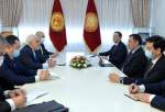 ظریف با رئیس جمهور قرقیزستان دیدار کرد