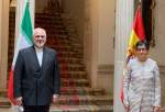 ظریف با وزیر خارجه اسپانیا دیدار کرد