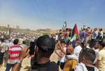 هزاران اردنی در مرز اردن و فلسطین تجمع کردند