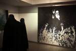 "Elegy for Sun", painting exhibition on late Imam Khomeini (photo)  