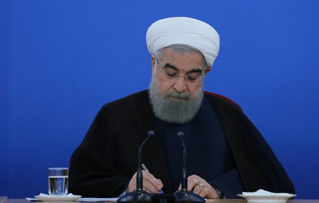 روحاني يعزي برحيل امين عام الجبهة الشعبية لتحرير فلسطين