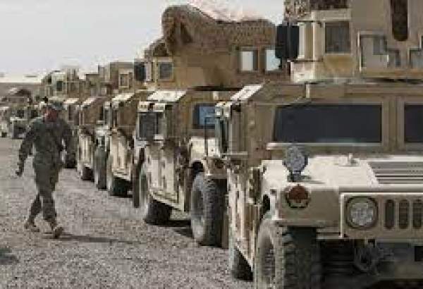 امریکی فوجی کارواں شام کے شمال مشرقی علاقہ میں منتقل