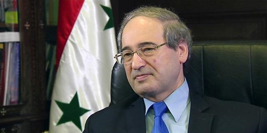 تأکید وزیر خارجه سوریه بر ضرورت خروج نظامیان اشغالگر آمریکا از این کشور