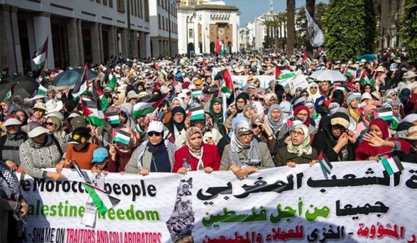 السلطات المغربية تمنع تظاهرات رافضة للتطبيع… ومهرجان للتضامن مع فلسطين في الرباط