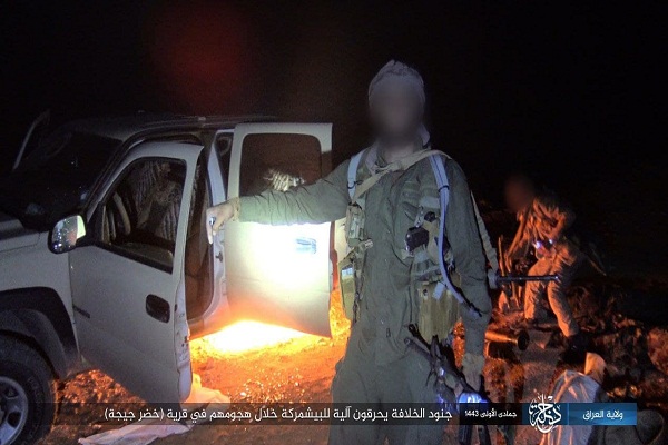کشته شدن چهار نیروی پیشمرگه در یورش دوباره داعش به کرکوک