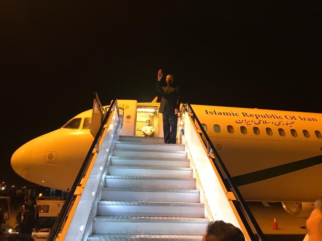 أمير عبداللهيان يغادر اسلام آباد عائدا الى طهران  