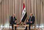 تأکید رئیس جمهور عراق بر اهمیت همکاری نظامی با لبنان در زمینه مبارزه با تروریسم